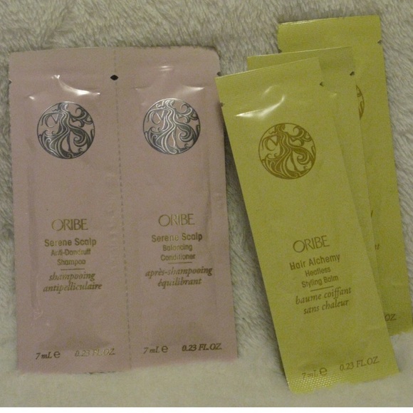 Oribe Hair Care 46 Piece Sample Travel Lot Gold Lust Shampoo Conditioner More - Picture 6 of 8
